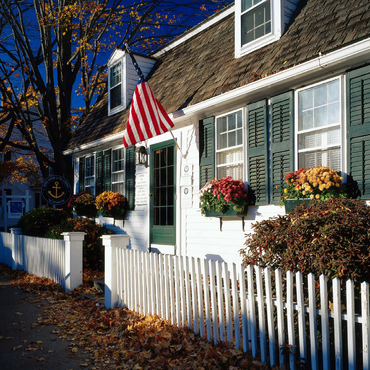 Darstellung des Puzzle Motivs Kaffeehaus in Essex, Connecticut, USA 200 Puzzle 3D Modell