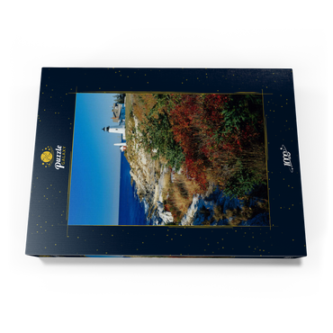 Darstellung des Puzzle Motivs Leuchtturm am Pemaquid Point, Maine, USA 1000 Puzzle Schachtel Ansicht3