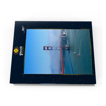 Darstellung des Puzzle Motivs Golden Gate Bridge, San Francisco, Kalifornien, USA 200 Puzzle Schachtel Ansicht3