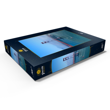 Darstellung des Puzzle Motivs Golden Gate Bridge, San Francisco, Kalifornien, USA 500 Puzzle Schachtel Ansicht1