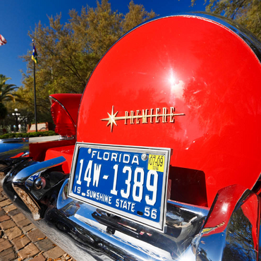 Darstellung des Puzzle Motivs Oldtimer in Ybor City, Tampa an der Golfküste, Florida, USA 100 Puzzle 3D Modell