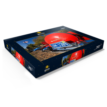 Darstellung des Puzzle Motivs Oldtimer in Ybor City, Tampa an der Golfküste, Florida, USA 200 Puzzle Schachtel Ansicht1