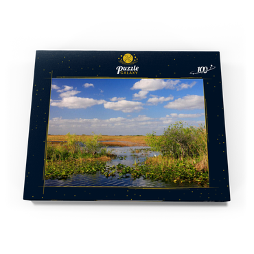 Darstellung des Puzzle Motivs Everglades Nationalpark, Florida, USA 100 Puzzle Schachtel Ansicht3