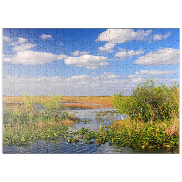 Darstellung des Puzzle Motivs puzzleplate Everglades Nationalpark, Florida, USA 200 Puzzle