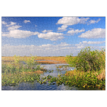 Darstellung des Puzzle Motivs puzzleplate Everglades Nationalpark, Florida, USA 500 Puzzle