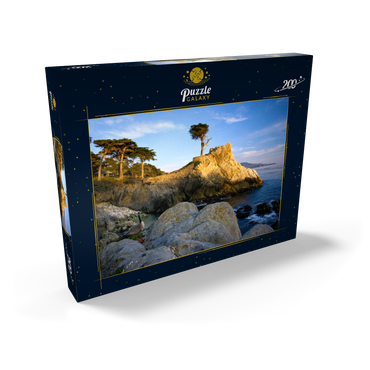 Darstellung des Puzzle Motivs Monterey Zypresse (Lone Cypress) an der Pazifikküste bei 200 Puzzle Schachtel Ansicht2