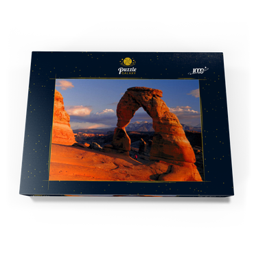 Darstellung des Puzzle Motivs Delicate Arch, Arches Nationalpark, Utah, USA 1000 Puzzle Schachtel Ansicht3