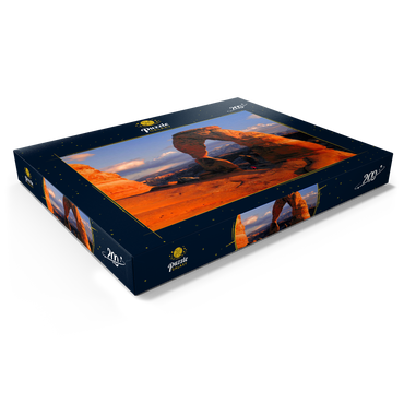 Darstellung des Puzzle Motivs Delicate Arch, Arches Nationalpark, Utah, USA 200 Puzzle Schachtel Ansicht1