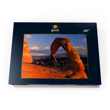 Darstellung des Puzzle Motivs Delicate Arch, Arches Nationalpark, Utah, USA 500 Puzzle Schachtel Ansicht3