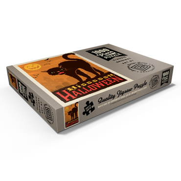 Darstellung des Puzzle Motivs Hissy Halloween 1000 Puzzle Schachtel Ansicht1