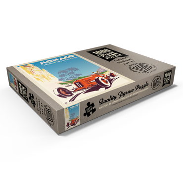 Darstellung des Puzzle Motivs Monaco: French Bulldog Club 1000 Puzzle Schachtel Ansicht1