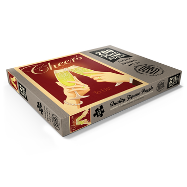 Darstellung des Puzzle Motivs Cheers To Us! 200 Puzzle Schachtel Ansicht1