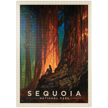 Darstellung des Puzzle Motivs puzzleplate Sequoia National Park: Nature's Cathedral-KC 1000 Puzzle