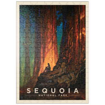 Darstellung des Puzzle Motivs puzzleplate Sequoia National Park: Nature's Cathedral-KC 200 Puzzle