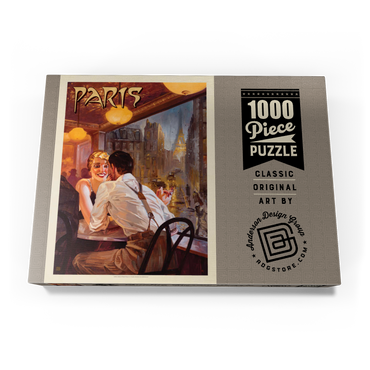 Darstellung des Puzzle Motivs France: Paris When it Rains 1000 Puzzle Schachtel Ansicht3