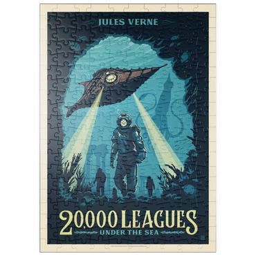 Darstellung des Puzzle Motivs puzzleplate 20,000 Leagues Under the Sea: Jules Verne 200 Puzzle