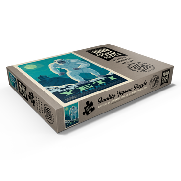 Darstellung des Puzzle Motivs Mythical Creatures: Yeti 1000 Puzzle Schachtel Ansicht1