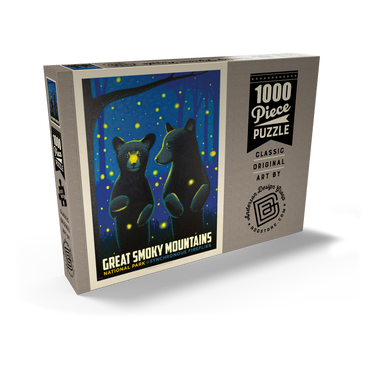 Darstellung des Puzzle Motivs Great Smoky Mountains National Park: Firefly Cubs 1000 Puzzle Schachtel Ansicht2