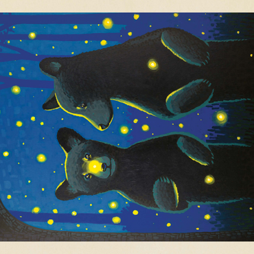 Darstellung des Puzzle Motivs Great Smoky Mountains National Park: Firefly Cubs 1000 Puzzle 3D Modell