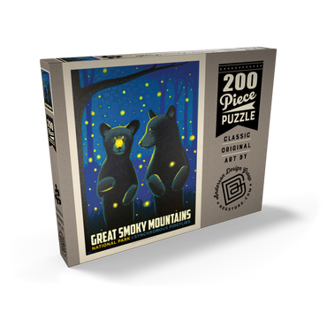 Darstellung des Puzzle Motivs Great Smoky Mountains National Park: Firefly Cubs 200 Puzzle Schachtel Ansicht2