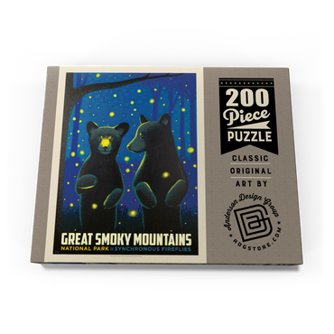 Darstellung des Puzzle Motivs Great Smoky Mountains National Park: Firefly Cubs 200 Puzzle Schachtel Ansicht3
