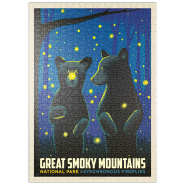 Darstellung des Puzzle Motivs puzzleplate Great Smoky Mountains National Park: Firefly Cubs 500 Puzzle