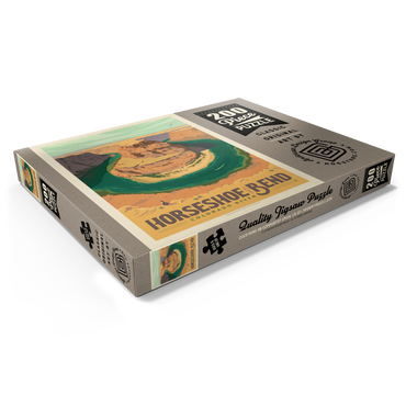 Darstellung des Puzzle Motivs Horseshoe Bend, Arizona 200 Puzzle Schachtel Ansicht1