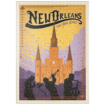 Darstellung des Puzzle Motivs puzzleplate New Orleans: The Big Easy 500 Puzzle