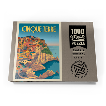 Darstellung des Puzzle Motivs Italy: Cinque Terre 1000 Puzzle Schachtel Ansicht3