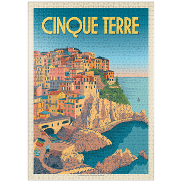 Darstellung des Puzzle Motivs puzzleplate Italy: Cinque Terre 1000 Puzzle