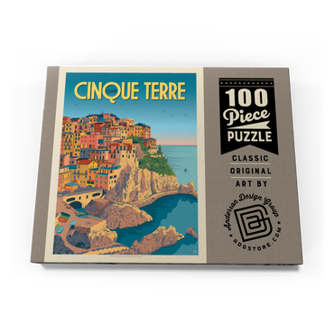 Darstellung des Puzzle Motivs Italy: Cinque Terre 100 Puzzle Schachtel Ansicht3