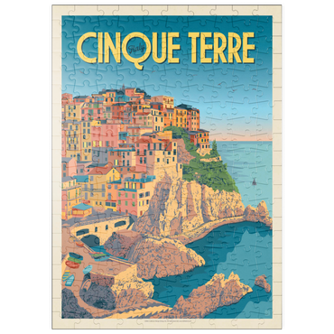 Darstellung des Puzzle Motivs puzzleplate Italy: Cinque Terre 200 Puzzle