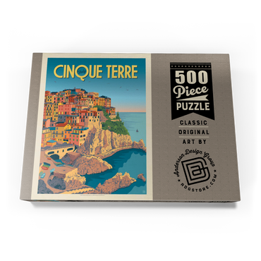 Darstellung des Puzzle Motivs Italy: Cinque Terre 500 Puzzle Schachtel Ansicht3