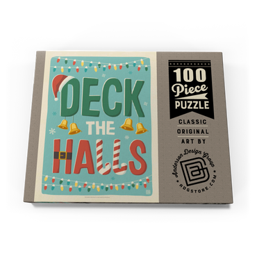 Darstellung des Puzzle Motivs Deck The Halls! 100 Puzzle Schachtel Ansicht3