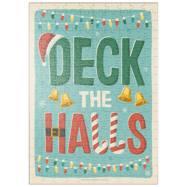 Darstellung des Puzzle Motivs puzzleplate Deck The Halls! 200 Puzzle