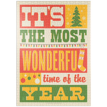 Darstellung des Puzzle Motivs puzzleplate The Most Wonderful Time Of The Year 1000 Puzzle