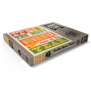 Darstellung des Puzzle Motivs The Most Wonderful Time Of The Year 200 Puzzle Schachtel Ansicht1