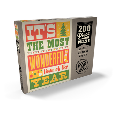 Darstellung des Puzzle Motivs The Most Wonderful Time Of The Year 200 Puzzle Schachtel Ansicht2