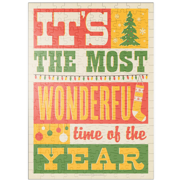 Darstellung des Puzzle Motivs puzzleplate The Most Wonderful Time Of The Year 200 Puzzle