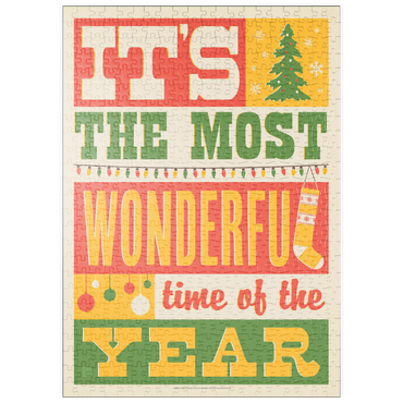Darstellung des Puzzle Motivs puzzleplate The Most Wonderful Time Of The Year 500 Puzzle