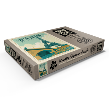 Darstellung des Puzzle Motivs France: Paris 1000 Puzzle Schachtel Ansicht1