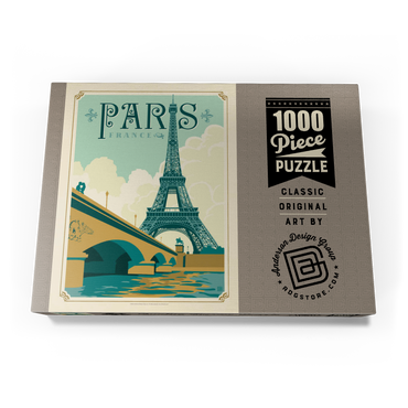 Darstellung des Puzzle Motivs France: Paris 1000 Puzzle Schachtel Ansicht3