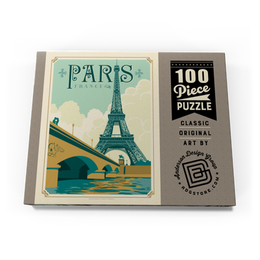 Darstellung des Puzzle Motivs France: Paris 100 Puzzle Schachtel Ansicht3