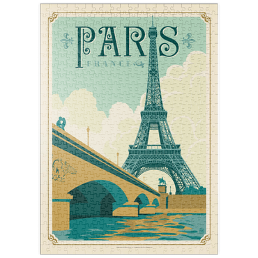 Darstellung des Puzzle Motivs puzzleplate France: Paris 500 Puzzle