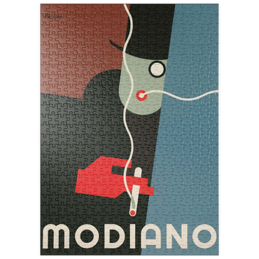 Darstellung des Puzzle Motivs puzzleplate Béreny for Modiano 500 Puzzle