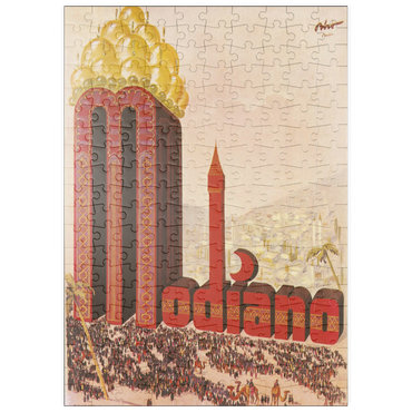 Darstellung des Puzzle Motivs puzzleplate Biró for Modiano 200 Puzzle