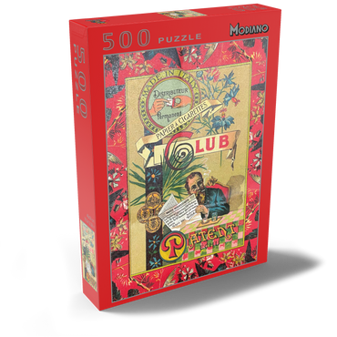 Darstellung des Puzzle Motivs Club Patent Modiano 500 Puzzle Schachtel Ansicht2