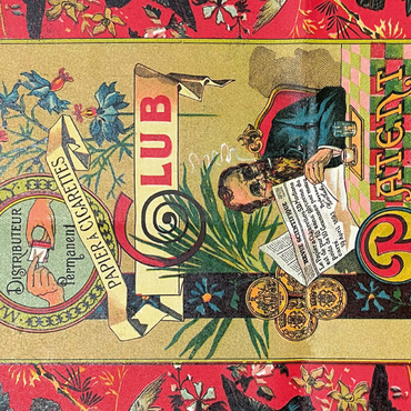 Darstellung des Puzzle Motivs Club Patent Modiano 500 Puzzle 3D Modell