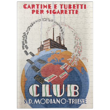 Darstellung des Puzzle Motivs puzzleplate Club World Modiano 200 Puzzle