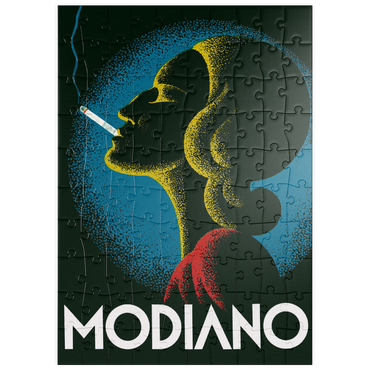 Darstellung des Puzzle Motivs puzzleplate Klaudinyi for Modiano 100 Puzzle